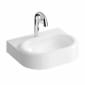 Image of Vitra: Liquid Wall-hung Round Washbasin (600mm)