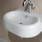 Image of Vitra: Liquid Wall-hung Round Washbasin (600mm)