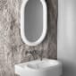 Image of Vitra: Liquid Wall-hung Round Washbasin (600mm)