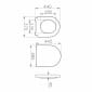 Image of VitrA: Liquid Soft-closing Toilet Seat (White)