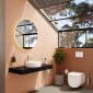 Image of VitrA: Liquid Wall-hung Rim-ex WC Toilet Pan