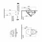 Image of VitrA: Liquid Wall-mounted Urinal with Touch-free Flushing Mechanism