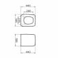 Image of VitrA: M-line Pure WC Seat - White