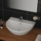 Image of VitrA: Integra Wall-mounted Round Basin (600mm)