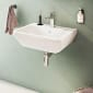 Image of VitrA: Integra Wall-mounted Square Basin (550mm)
