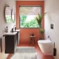 Image of VitrA: Integra Wall-mounted Compact Inset Basin (450mm)