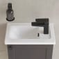 Image of VitrA: Integra Wall-mounted Compact Inset Basin (450mm)