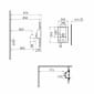Image of VitrA: Integra Wall-mounted Compact Inset Basin (450mm)