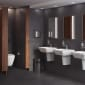 Image of VitrA: Integra Wall-mounted Square Basin (650mm)