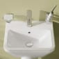 Image of VitrA: Integra Wall-mounted Square Basin (450mm)
