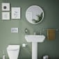 Image of VitrA: Integra Wall-mounted Square Basin (600mm)