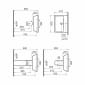 Image of VitrA: Integra Wall-mounted Square Basin (600mm)