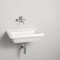 Image of VitrA: Integra Wall-mounted Square Basin (500mm)