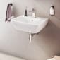 Image of VitrA: Integra Wall-mounted Square Basin (500mm)