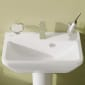 Image of VitrA Integra Wall-hung Compact Rectangular Basin (600mm)