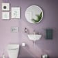 Image of VitrA: Integra Wall-hung Round Basin (450mm)