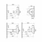 Image of VitrA: Integra Wall-hung Round Basin (450mm)