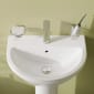 Image of VitrA: Integra Wall-hung Round Basin (550mm)