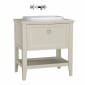 Image of VitrA: Valarte Floor-standing Basin Unit with Countertop Basin and One Drawer (800mm)