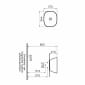 Image of VitrA: Plural Square High Countertop Bowl (450mm)