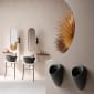 Image of VitrA: Plural Floor-standing Basin Stand with Ceramic Countertop (700mm)