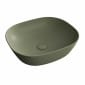 Image of VitrA: Plural Square Low Countertop Basin (450mm)