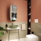 Image of VitrA: Plural Square Low Countertop Basin (450mm)