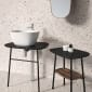 Image of VitrA: Plural Free-standing Counter Unit for Countertop Basins (700mm)