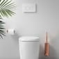 Image of VitrA: Plural Rim-ex Wall-hung Toilet Pan (WC)
