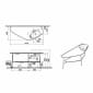 Image of VitrA: Plural Floor-standing Large Countertop (1600mm)