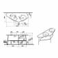 Image of VitrA: Plural Floor-standing Large Countertop (1600mm)