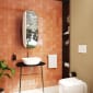 Image of VitrA: Plural Floor-standing Basin Unit with Ceramic Countertop (700mm)
