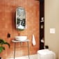 Image of VitrA: Plural Floor-standing Basin Unit with Ceramic Countertop (700mm)