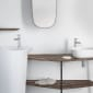 Image of VitrA: Plural Wall-mounted Shelf (550mm)