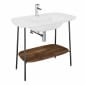 Image of VitrA: Plural Floor-standing Washbasin Unit (1000mm)