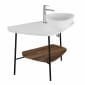Image of VitrA: Plural Floor-standing Ceramic Counter (1000mm)