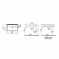 Image of VitrA: ArchiPlan Countertop Basin with One Tap Hole (800mm)