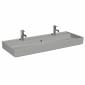 Image of VitrA ArchiPlan Countertop Dual Basins with Two Tap Holes (1200mm)