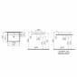 Image of VitrA: ArchiPlan Countertop Rectangular Basin (800mm)