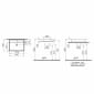 Image of VitrA: ArchiPlan Countertop Rectangular Basin (800mm)