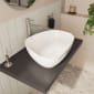 Image of VitrA: Outline Countertop Pebble Basin (550mm)
