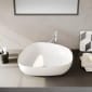 Image of VitrA: Outline Countertop Pebble Basin (550mm)