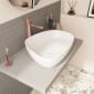 Image of VitrA: Outline Countertop Pebble Basin (550mm)