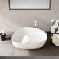 Image of VitrA: Outline Countertop Pebble Basin (550mm)