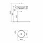 Image of VitrA: Water Jewels Countertop Round Basin (400mm)
