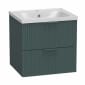 Image of Tavistock: Cadence Fluted Wall-mounted Vanity Unit (500mm)
