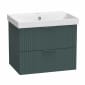 Image of Tavistock: Cadence Fluted Wall-mounted Vanity Unit (600mm)
