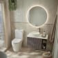 Image of Tavistock: Cadence Fluted Wall-mounted Vanity Unit (600mm)