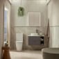 Image of Tavistock: Cadence Fluted Wall-mounted Vanity Unit (800mm)