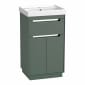Image of Tavistock: Acumen Free-standing Vanity Unit with Basin, Drawer, & Doors (500mm)